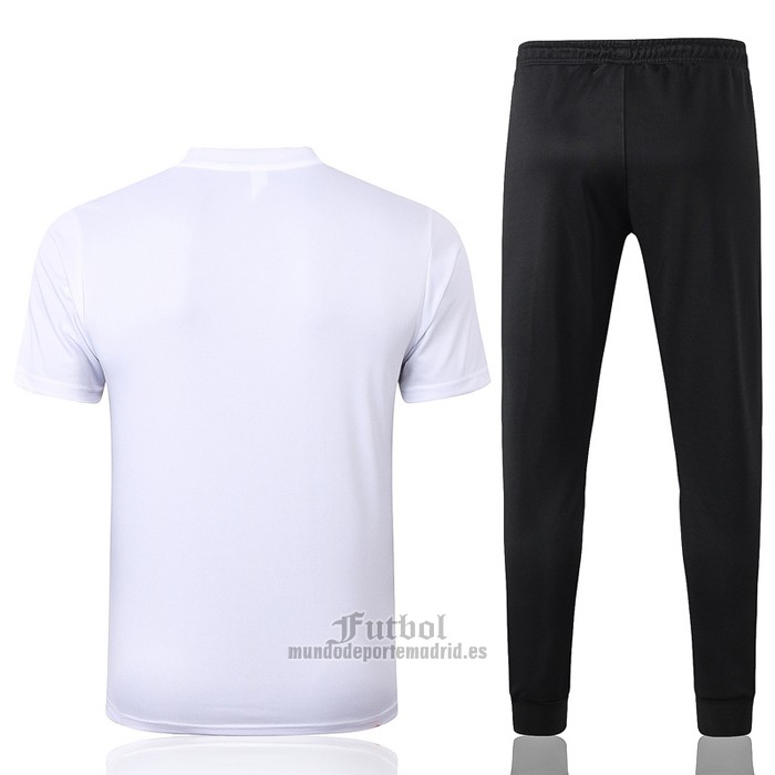 Chandal del Paris Saint-Germain Manga Corta 2020-2021 Blanco